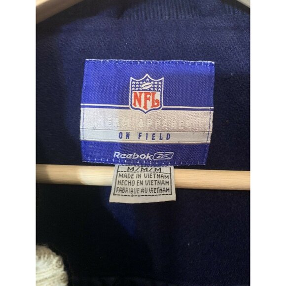 RARE VTG Chicago Bears Jacket Varsity Style NFL Football‎ Wool Sz M Heavy - Picture 2 of 8